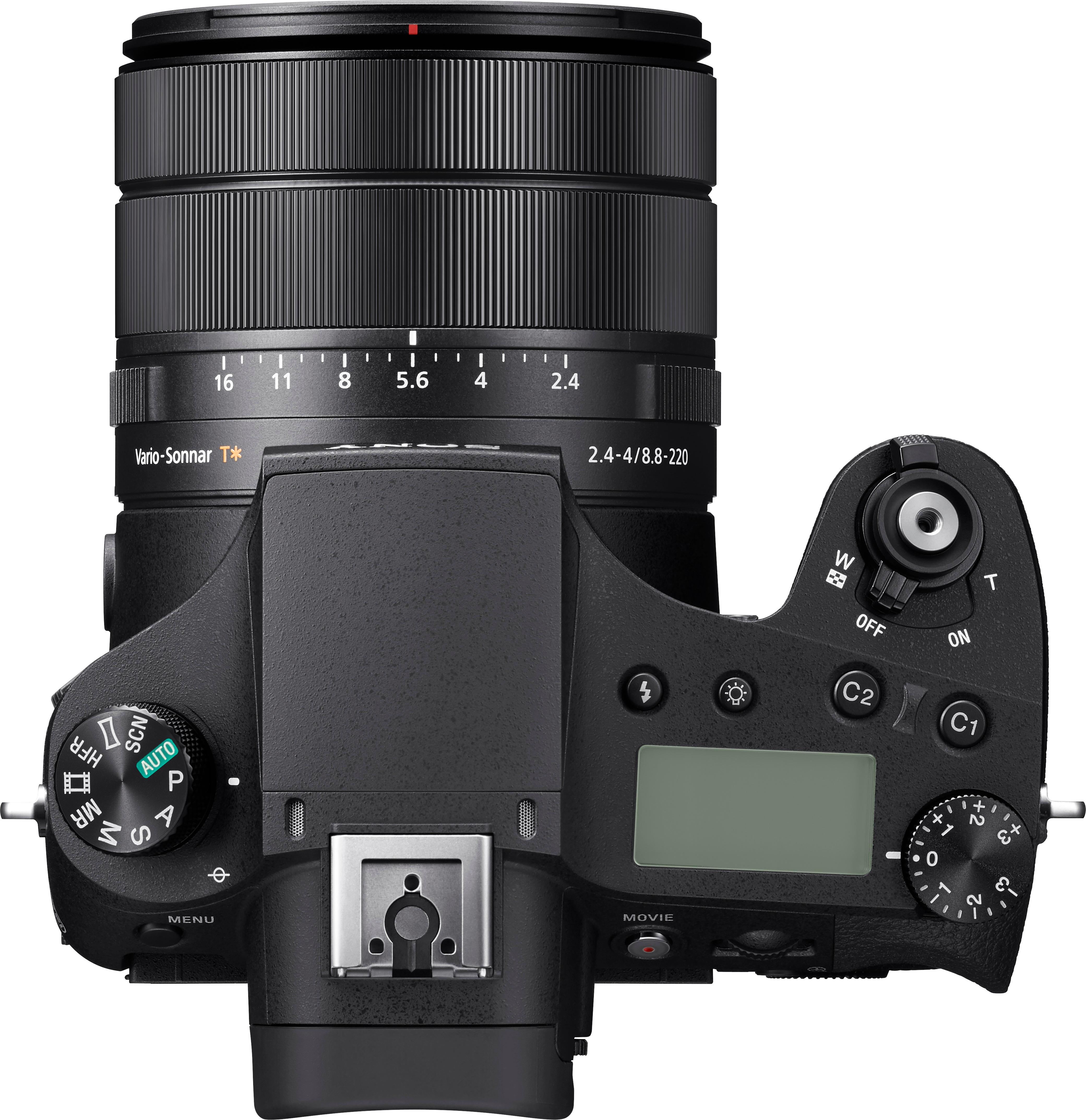Sony Cyber-shot RX10 IV 20.1-Megapixel Digital Camera Black 