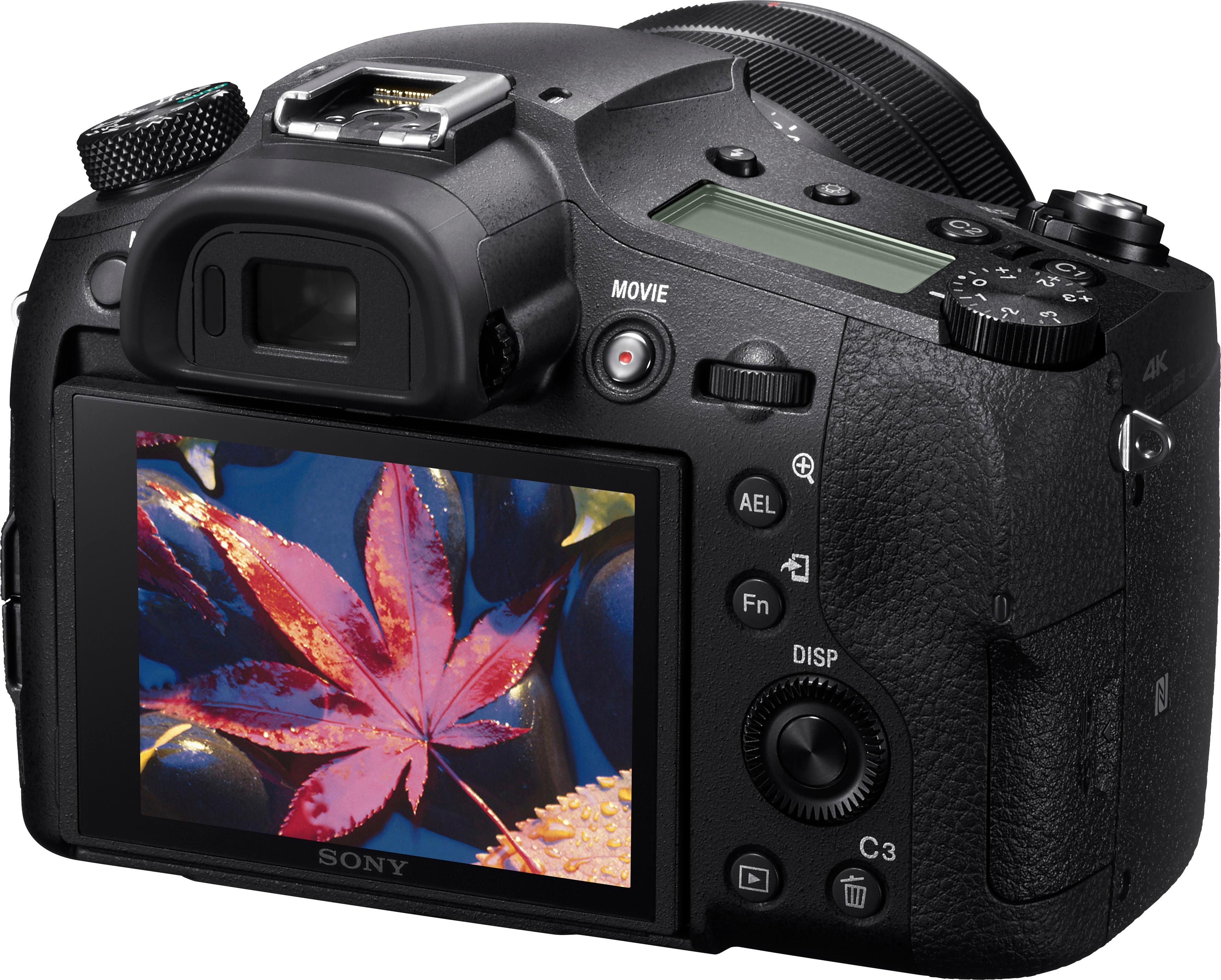 Sony Cyber-shot RX10 IV 20.1-Megapixel Digital Camera Black 