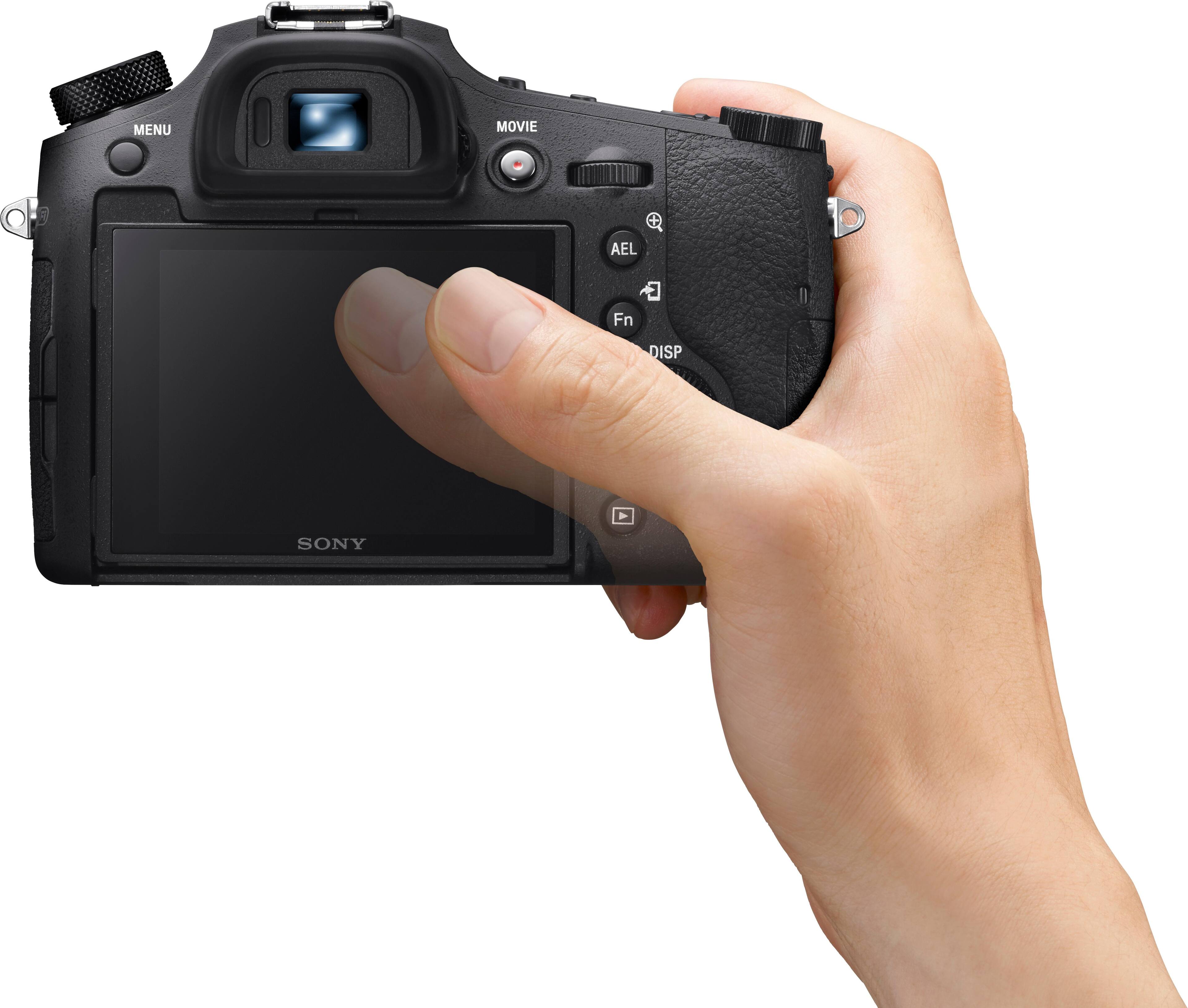 Alt View 16. Sony - Cyber-shot RX10 IV 20.1-Megapixel Digital Camera - Black.