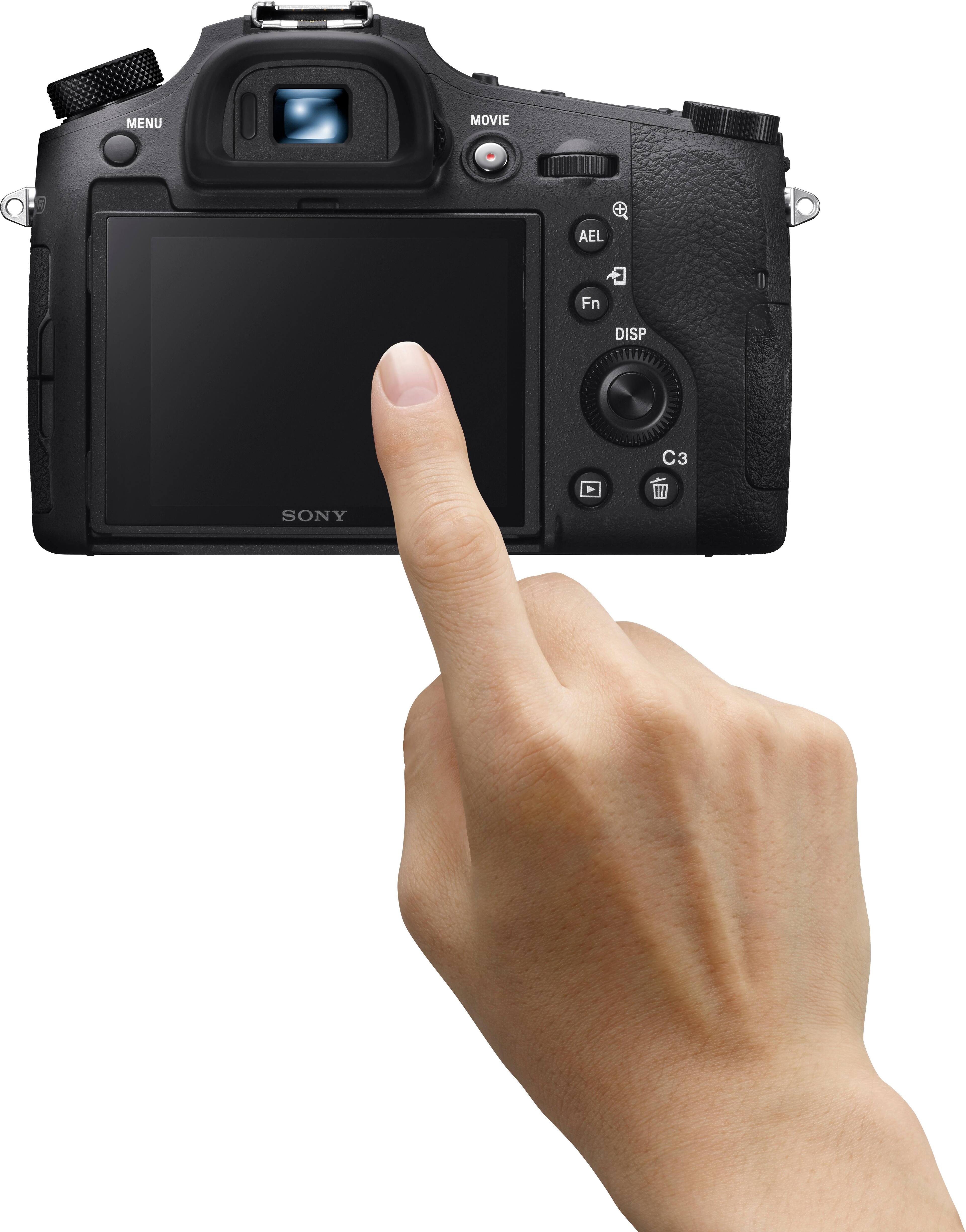 Alt View 17. Sony - Cyber-shot RX10 IV 20.1-Megapixel Digital Camera - Black.