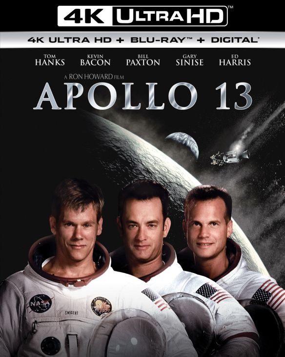  Apollo 13 [Includes Digital Copy] [4K Ultra HD Blu-ray/Blu-ray] [2 Discs] [1995]