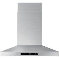 Samsung - 30" Convertible Range Hood with WiFi - Stainless steel - Front_Zoom