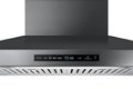 Alt View Zoom 11. Samsung - 30" Convertible Range Hood with WiFi - Black stainless steel.