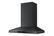 Left. Samsung - 30" Convertible Range Hood with WiFi - Fingerprint Resistant Black Stainless Steel.