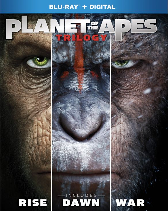  Planet of the Apes Trilogy [Includes Digital Copy] [Blu-ray]