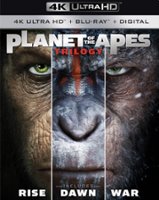 Planet of the Apes Trilogy [Includes Digital Copy] [4K Ultra HD Blu-ray/Blu-ray] - Front_Original