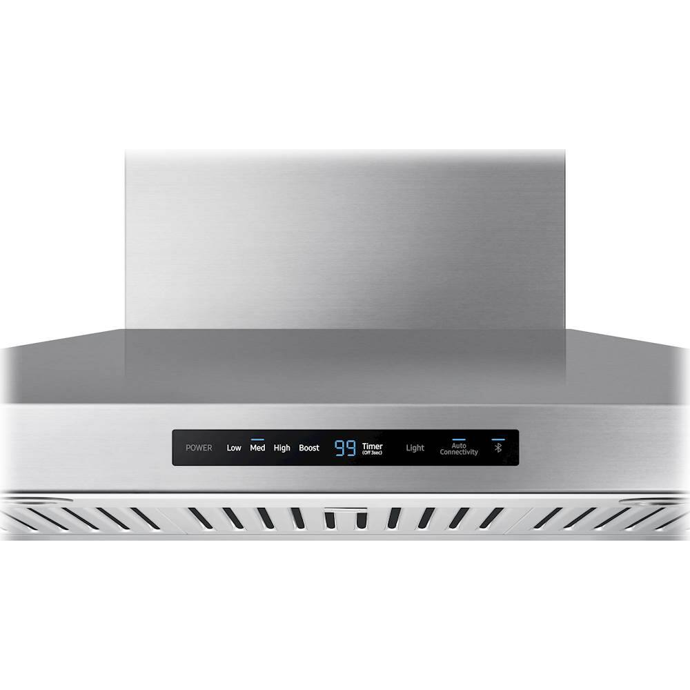 Alt View 12. Samsung - 36" Range Hood - Stainless steel.