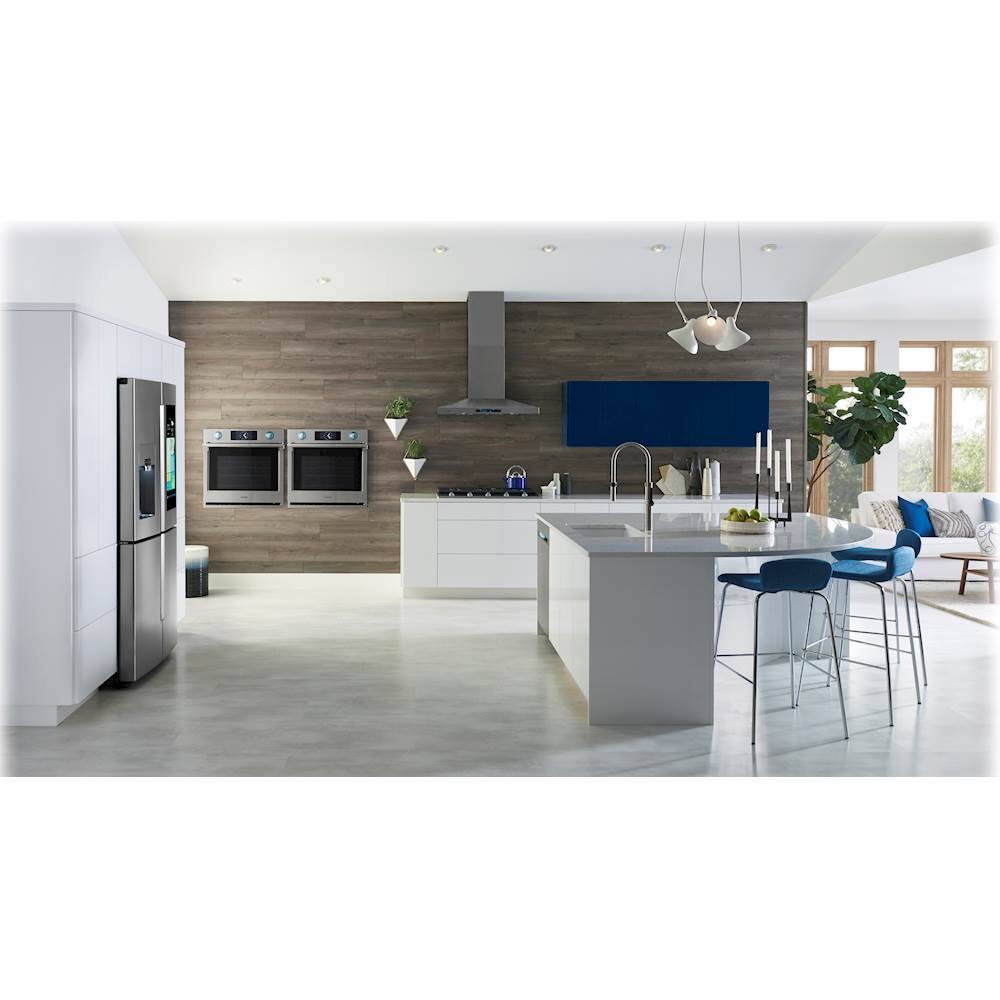 Alt View 17. Samsung - 36" Range Hood - Stainless steel.