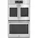Front. Café - 30" Built-In Double Electric Convection Wall Oven.