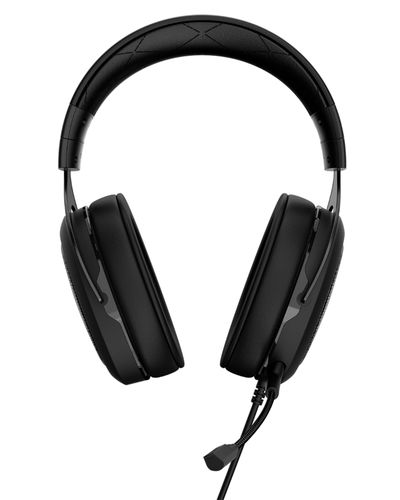 CORSAIR - HS50 Wired Stereo Gaming Headset for PC, Xbox One, PS4, Nintendo Switch and Mobile Devices - Carbon was $49.99 now $32.99 (34.0% off)
