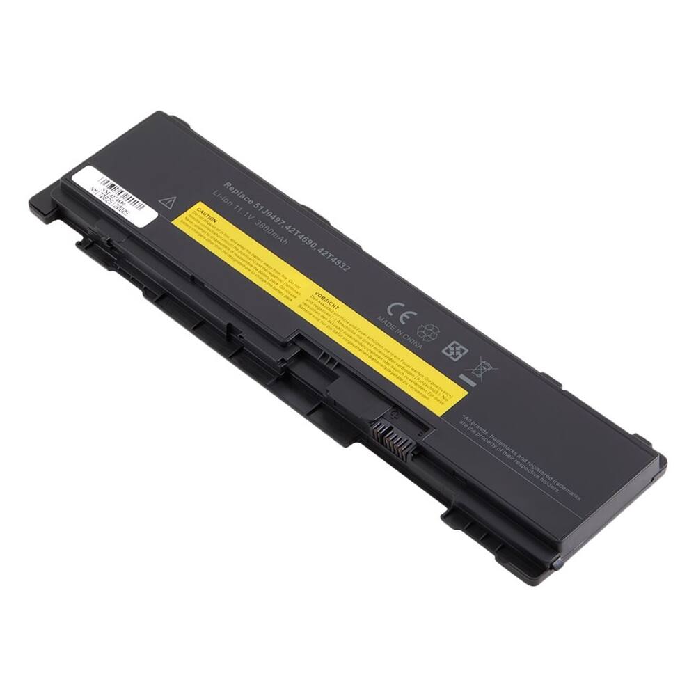 Front. DENAQ - 6-Cell Lithium-Ion Battery for Select Lenovo ThinkPad Laptops - Black.
