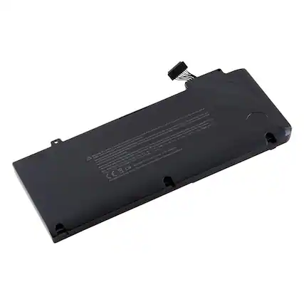 Front. DENAQ - 6-Cell Lithium-Polymer Battery for Apple® MacBook® Pro 13.3" Laptops - Black.