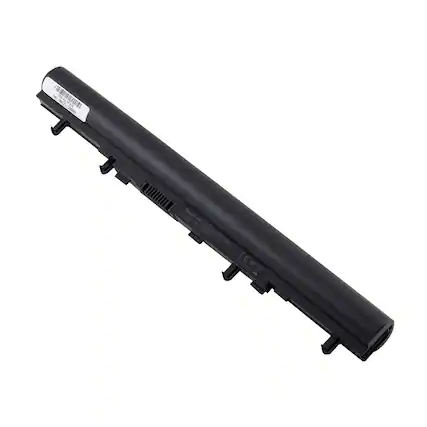 Front. DENAQ - 4-Cell Lithium-Ion Battery for Acer Aspire V5 Laptops - Black.