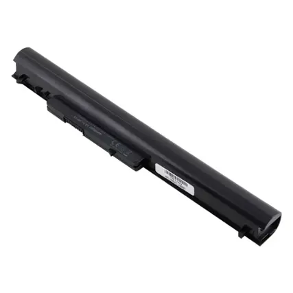 Front. DENAQ - 4-Cell Lithium-Ion Battery for Select HP Laptops - Black.