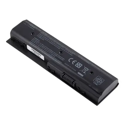 Front. DENAQ - 6-Cell Lithium-Ion Battery for HP Envy dv4 and dv6 Laptops - Black.