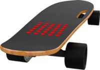 Front Zoom. Hover-1 - Cruze Electric Skateboard - Black.