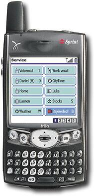 Front Standard. Samsung - CDMA 1.9GHz/800MHz Cell Phone with Keyboard (Sprint).