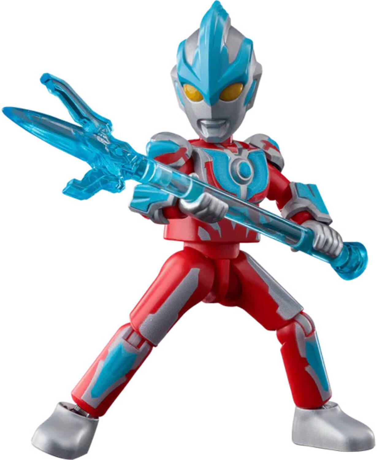 Alt View 2. PopMarket - Blokees - Ultraman - Galaxy Version - 09: Glitter Ginga 9ct Model Kit Display   - COLLECTIBLES - Multicolor.