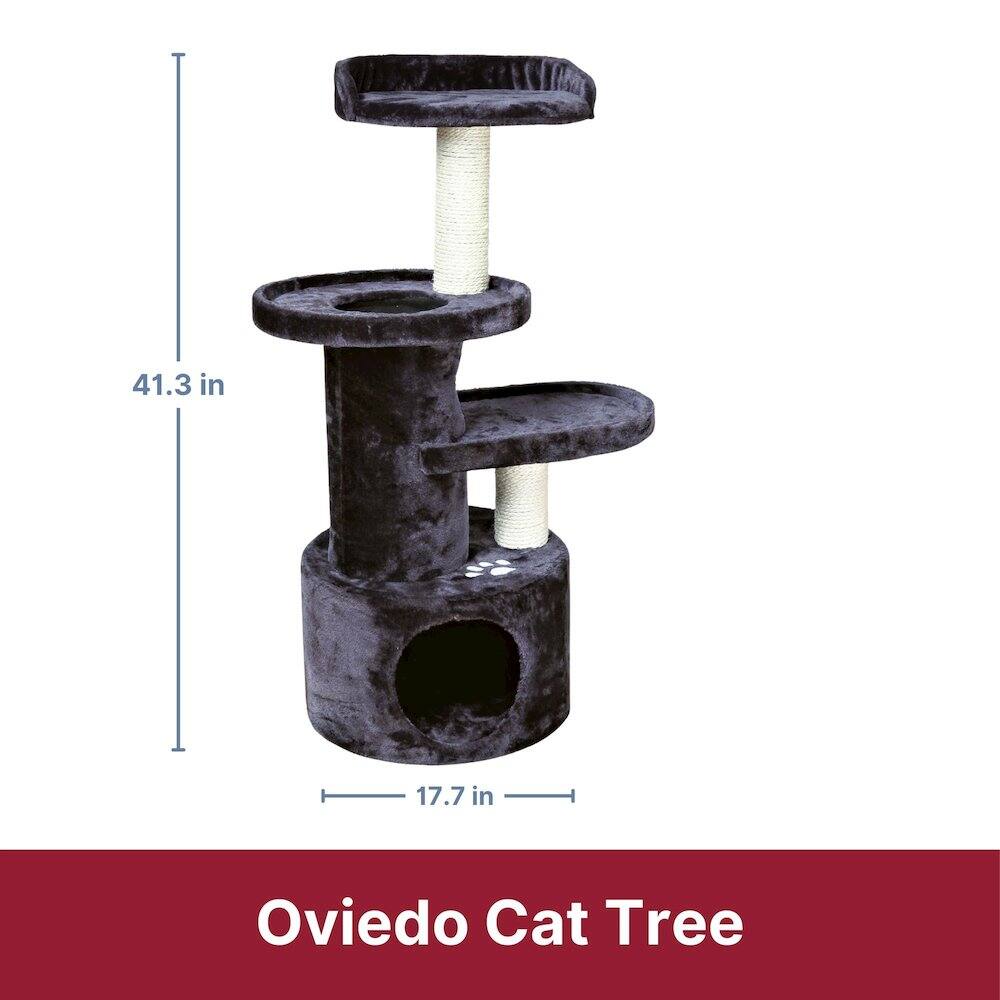 41.3 in  
17.7 in  
Oviedo Cat Tree