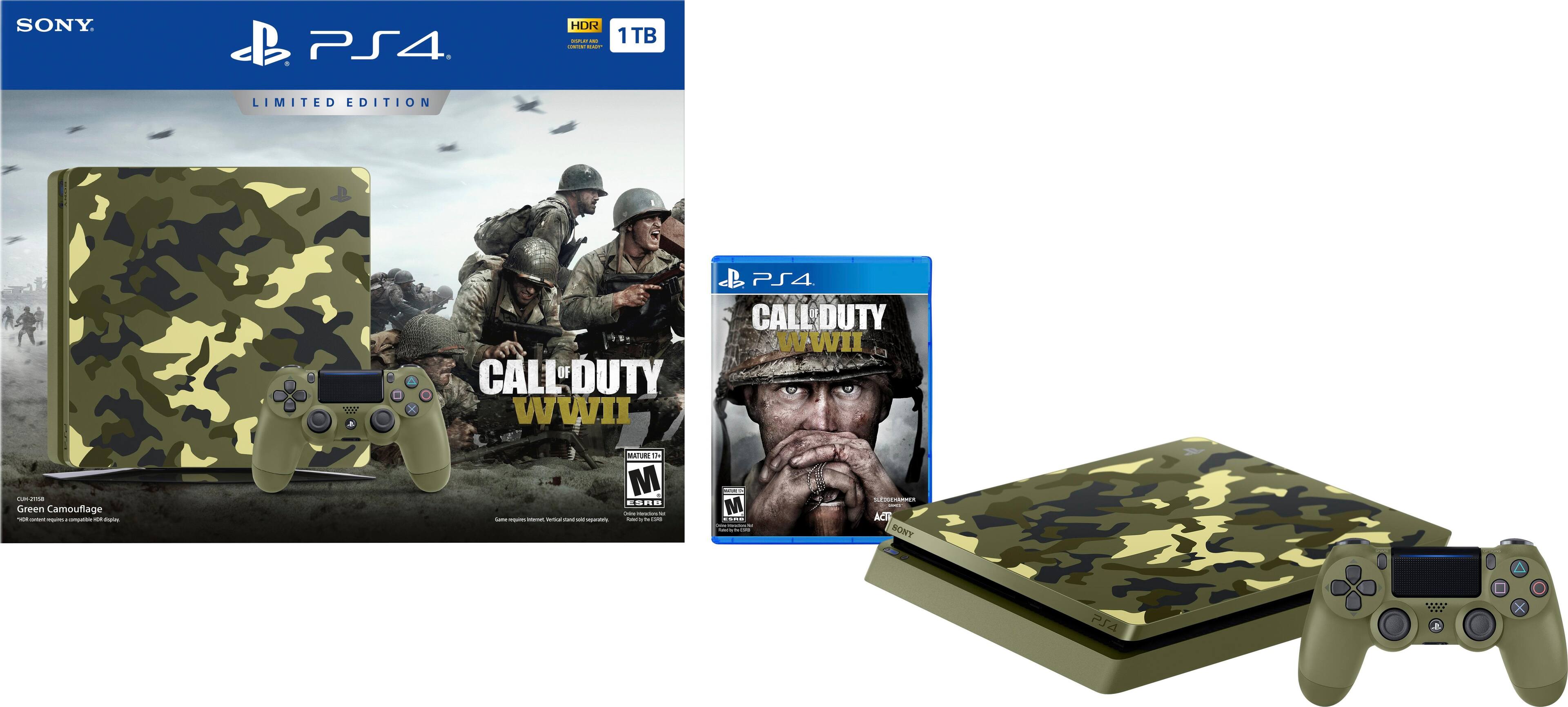 call of duty ww2 ps4 console