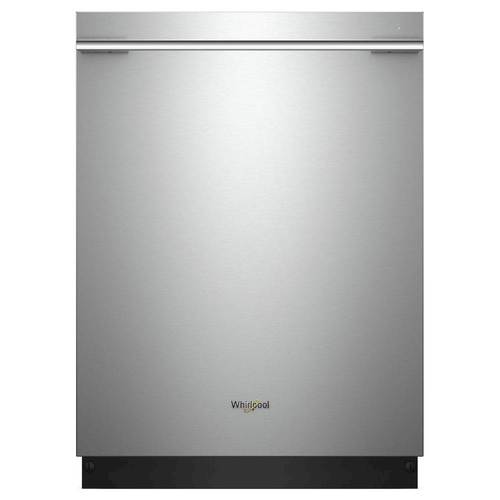 Whirlpool - 24" Tall Tub Built-In Dishwasher with Stainless Steel Tub - Fingerprint Resistant Stainless Steel