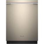 Whirlpool - 24" Tall Tub Built-In Dishwasher with Stainless Steel Tub - Sunset Bronze - Front_Standard