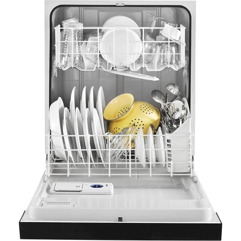 Alt View 11. Whirlpool - 24" Tall Tub Built-In Dishwasher - Black.