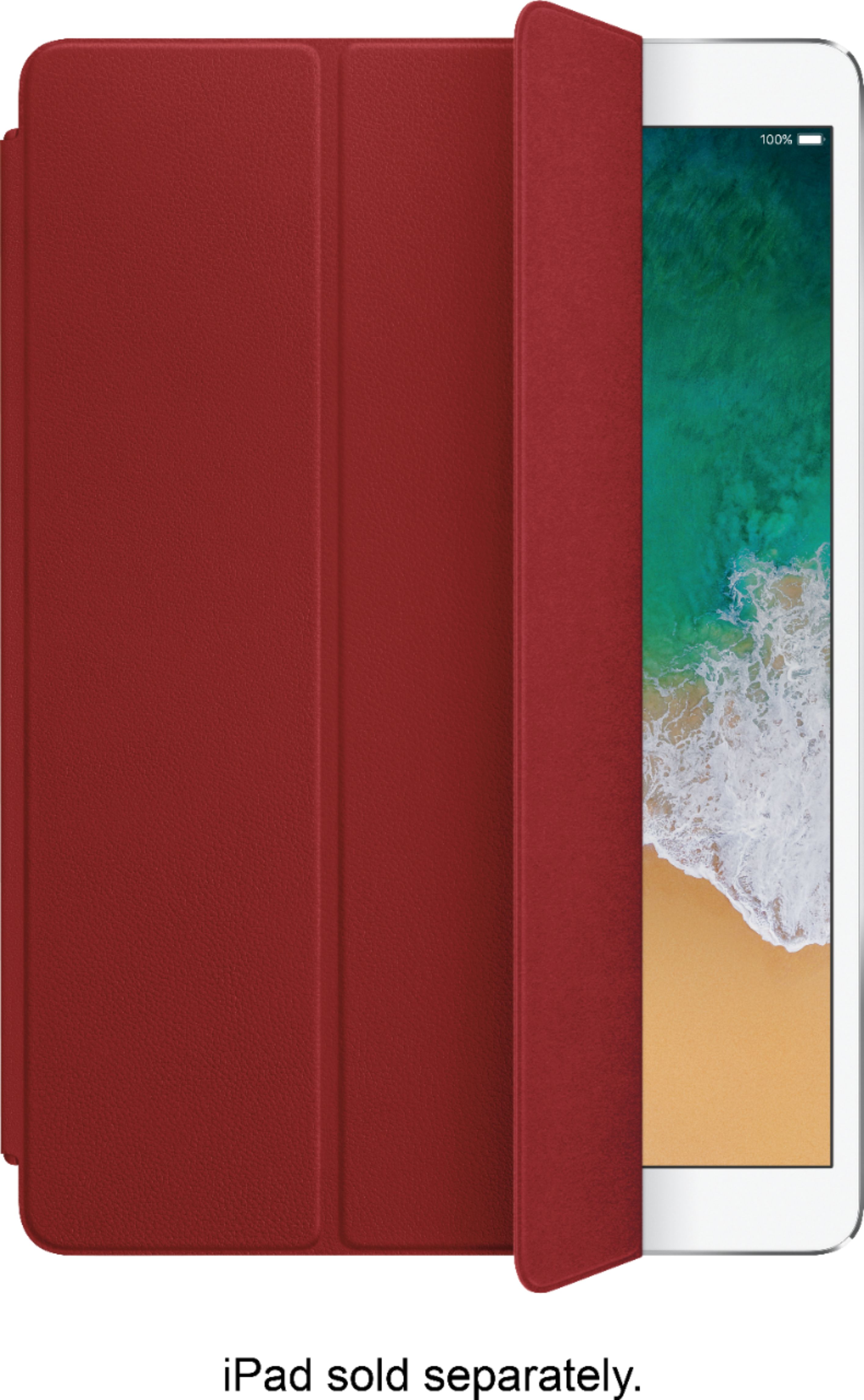 Smart Cover for iPad Mini 6 - Burgundy - Smooth Leather