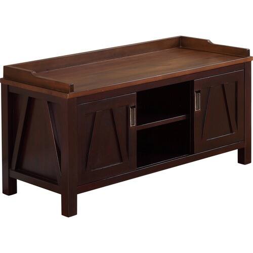 Front Standard. Simpli Home - Dorset Collection Entryway Storage Bench.