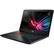 Left. ASUS - ROG Strix GL703VM 17.3" Laptop Intel Core i7 16GB Memory NVIDIA GeForce GTX 1060 1TB+8GB Hybrid Hard Drive 256GB SSD - Gunmetal + Weave.