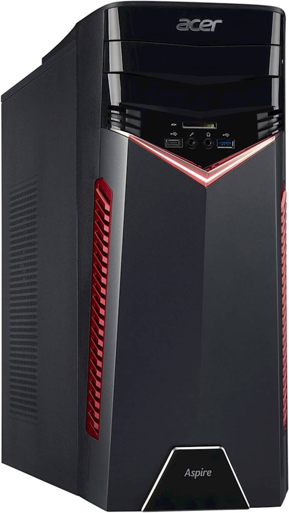 Best Acer Aspire Gaming Desktop- AMD Ryzen 7-Series- 16GB Memory- NVIDIA GeForce GTX 1060- 256GB Solid State Drive+ 1TB Hard Drive Black/gray GX281UR12