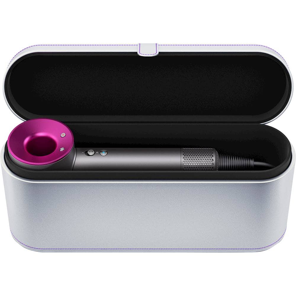 Alt View 16. Dyson - Supersonic™ Holiday Edition w/ Platinum Storage Case Hair Dryer - Iron/Fuchsia.
