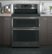 Alt View 14. GE - 6.6 Cu. Ft. Self-Cleaning Freestanding Double Oven Electric Convection Range.