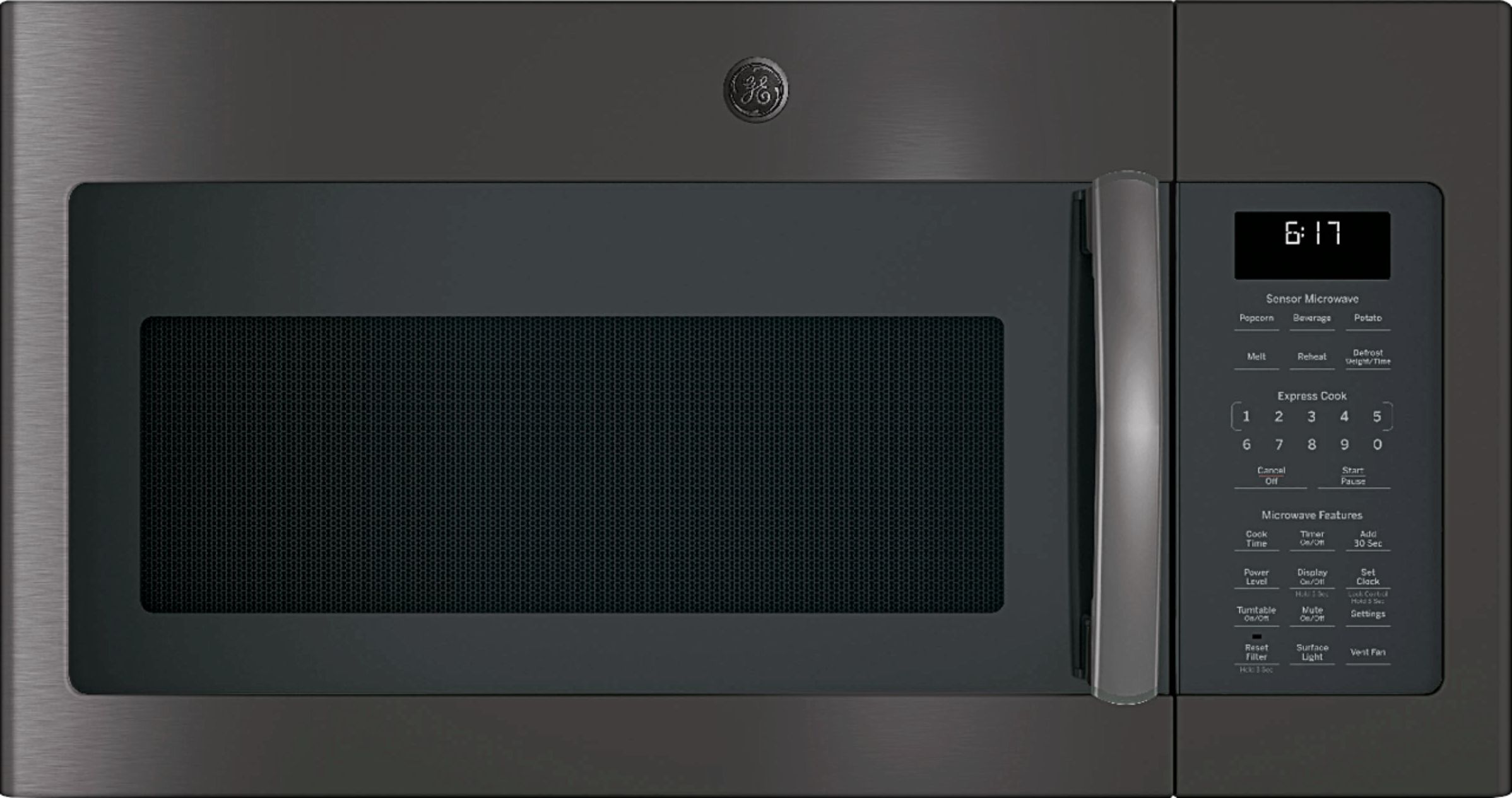 GE JVM6175BLTS 1.7 Cu. Ft. Over-the-Range Microwave
