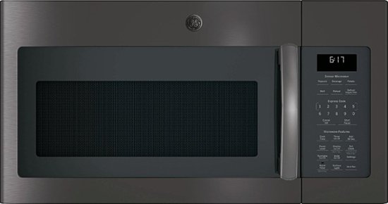 GE 1.7 Cu. Ft. Over-the-Range Microwave Black stainless steel JVM6175BLTS -  Best Buy