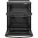 Alt View 12. GE - 6.6 Cu. Ft. Slide-In Double Oven Electric Convection Range.