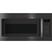 Front. GE Profile - 1.7 Cu. Ft. Convection Over-the-Range Microwave with Sensor Cooking - Black Stainless Steel.