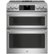 Front Zoom. 6.7 Cu. Ft. Slide-In Double Oven Electric Induction Convection Range.