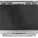 Alt View 11. 6.7 Cu. Ft. Slide-In Double Oven Electric Induction Convection Range.