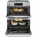 Alt View 14. 6.7 Cu. Ft. Slide-In Double Oven Electric Induction Convection Range.