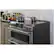 Alt View 15. 6.7 Cu. Ft. Slide-In Double Oven Electric Induction Convection Range.