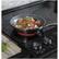 Alt View 18. GE - 5.3 Cu. Ft. Slide-In Electric Convection Range - Black Stainless Steel.