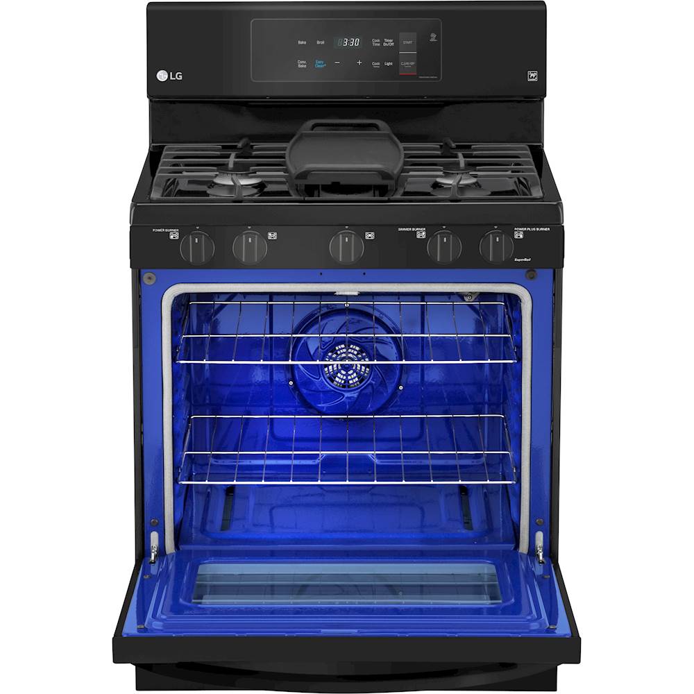 5.4 cu. ft. Capacity Gas Single Oven Range with Oval Burner and Griddle