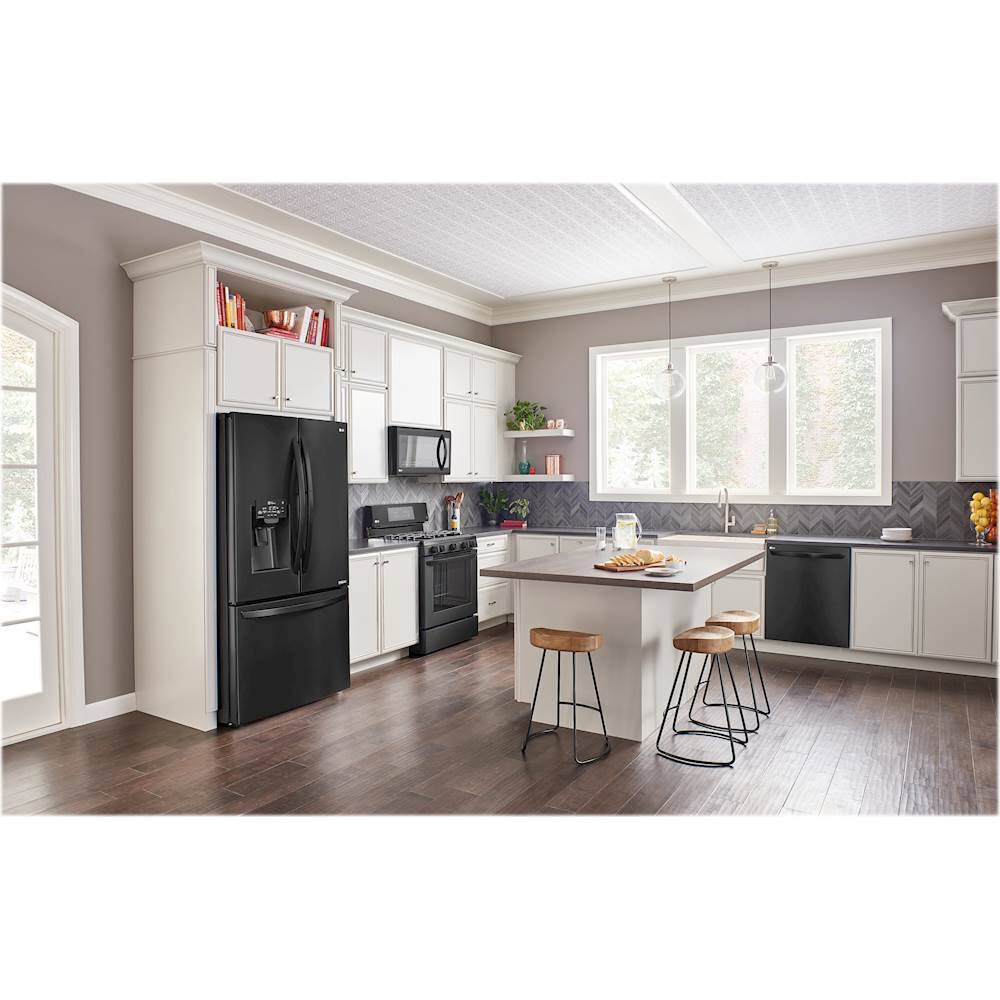 Best Buy LG 5.4 Cu. Ft. Freestanding Gas Convection Range Matte Black