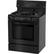 Left. LG - 5.4 Cu. Ft. Freestanding Gas Convection Range - Matte Black Stainless Steel.