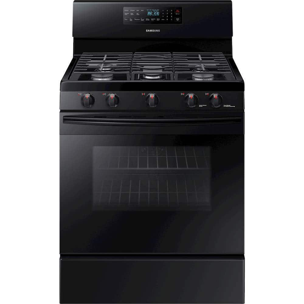 Samsung Nx58m5600sb 5 8 Cu Ft Freestanding Gas Range With