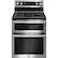 Front. Maytag - 6.7 Cu. Ft. Self-Cleaning Freestanding Fingerprint Resistant Double Oven Electric Convection Range - Stainless Steel.