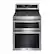 Front. Maytag - 6.0 Cu. Ft. Self-Cleaning Freestanding Fingerprint Resistant Double Oven Gas Convection Range - Stainless steel.