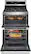 Alt View 12. Maytag - 6.0 Cu. Ft. Self-Cleaning Freestanding Fingerprint Resistant Double Oven Gas Convection Range - Stainless steel.