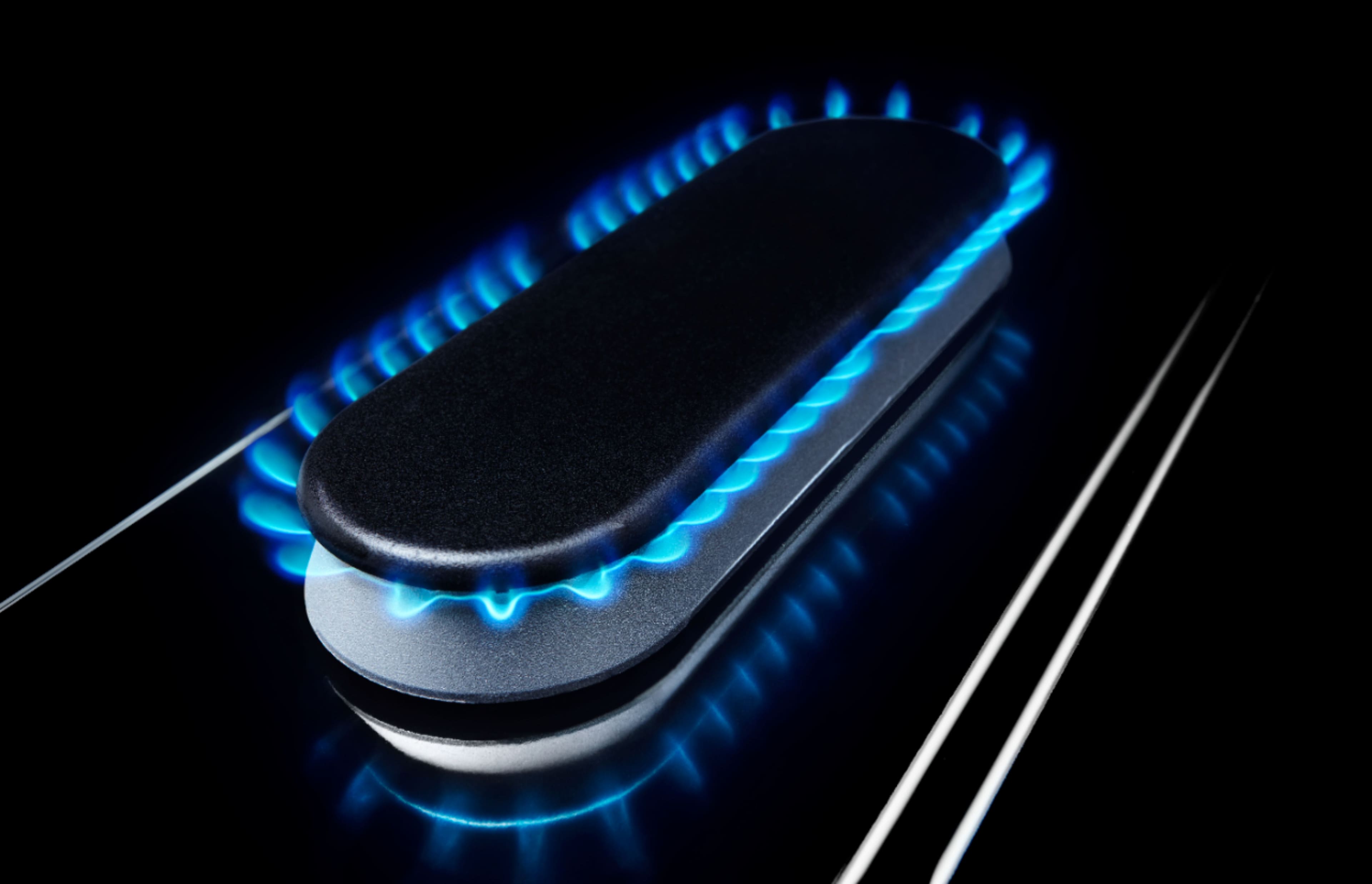 Alt View 20. Maytag - 6.0 Cu. Ft. Self-Cleaning Freestanding Fingerprint Resistant Double Oven Gas Convection Range - Stainless steel.